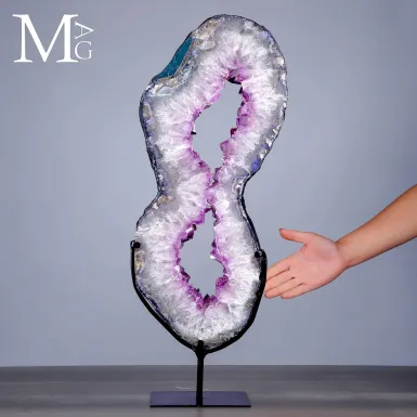 Geode di Ametista “Infinito” di Cristalli.