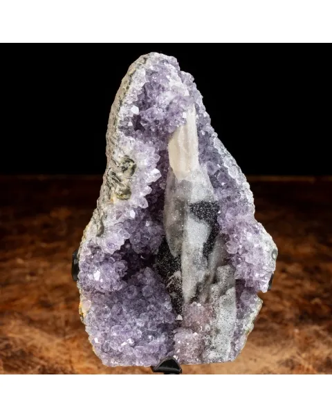 Geode Ametista con Calcedonio