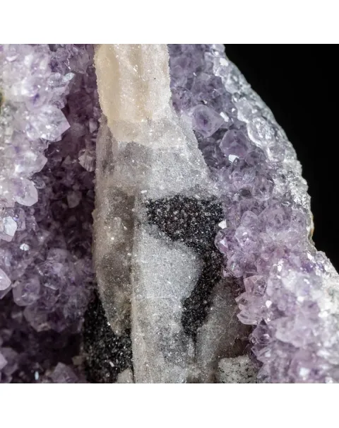 Geode Ametista con Calcedonio