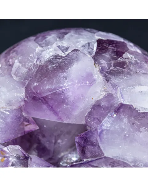 Sfera di Quarzo Ametista: Cristalli e Geode.