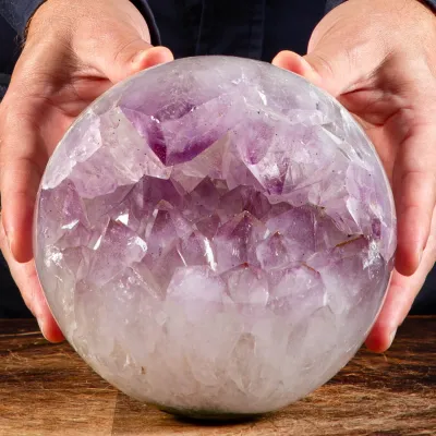Sfera in Ametista