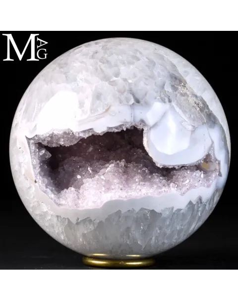 Sfera geode di Ametista ed Agata – Brasile