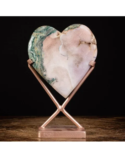 Cuore di Ametista Rosa
