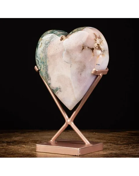 Cuore di Ametista Rosa