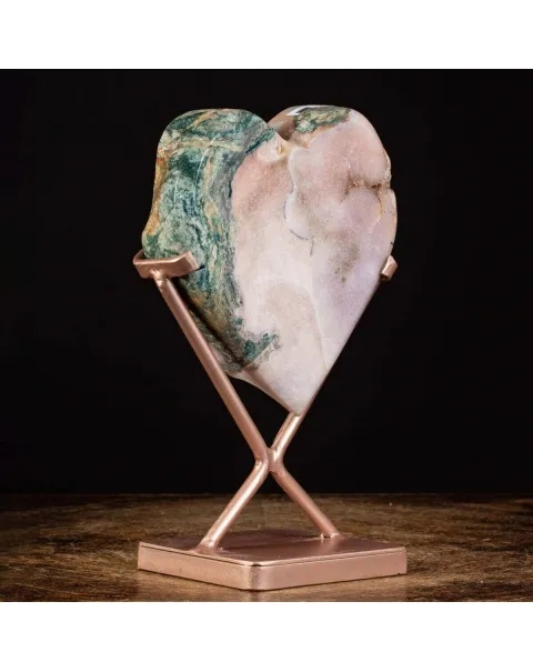 Cuore di Ametista Rosa