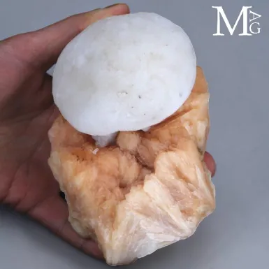 Campione di Mesolite e Stilbite dell’India