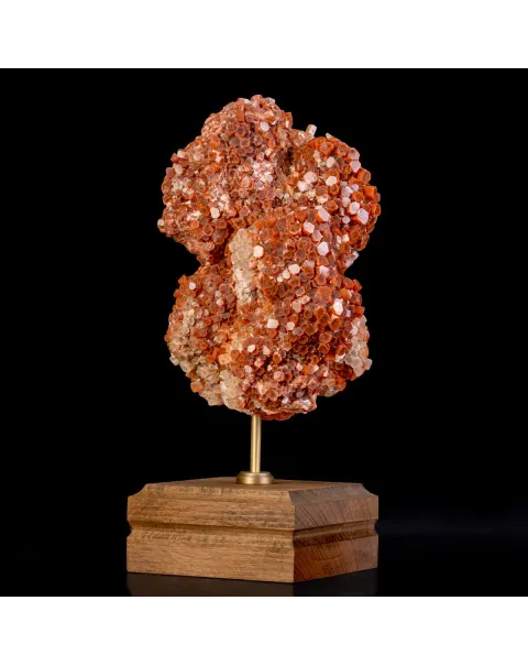 Aragonite Stellata del Marocco – Scultura Naturale su Base.