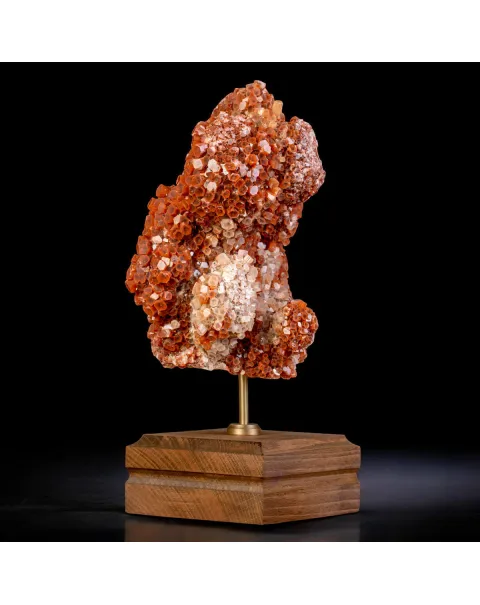 Aragonite Stellata del Marocco – Scultura Naturale su Base.