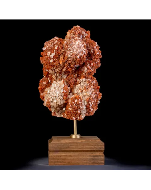 Aragonite Stellata del Marocco – Scultura Naturale su Base.