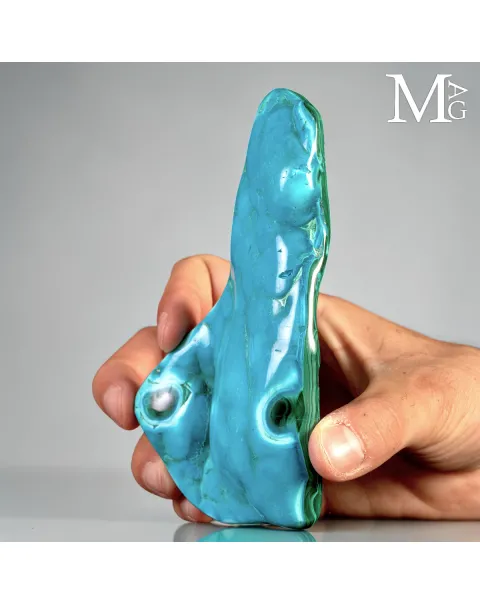 Malachite con Formazione di Crisocolla.