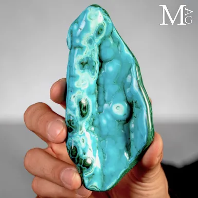 Crisocolla su Malachite – Campione Naturale