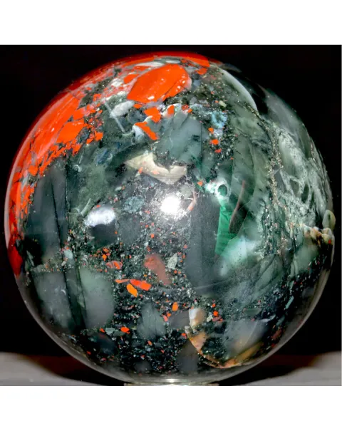 Sfera di Diaspro Sangue di Drago – Forza e Coraggio.