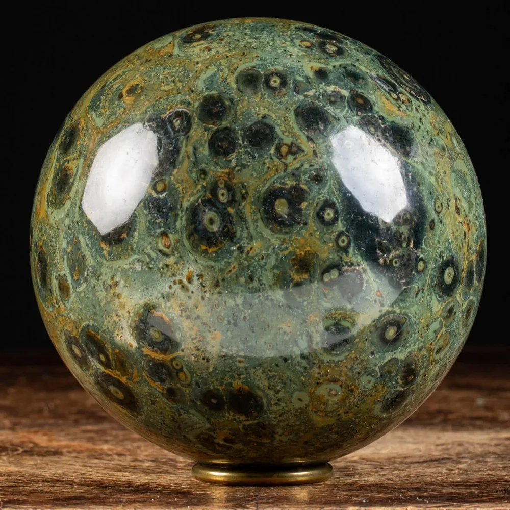 Sfera in Diaspro Kambaba
