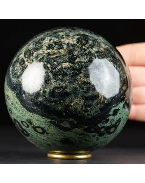 Sfera in Diaspro Kambaba