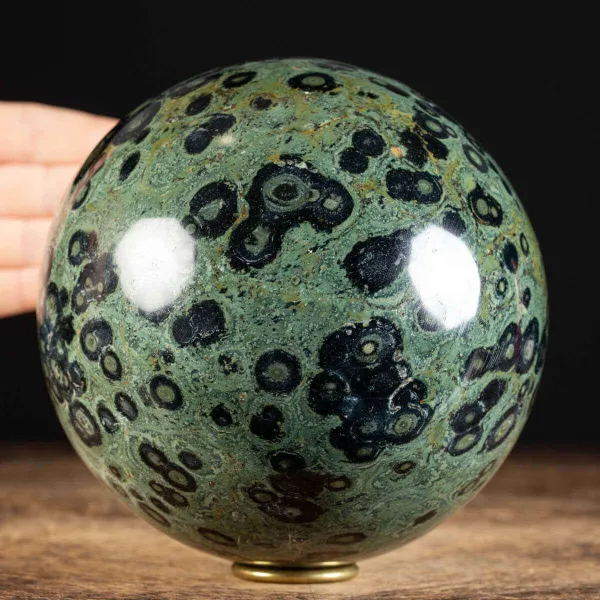 Sfera in Diaspro Kambaba