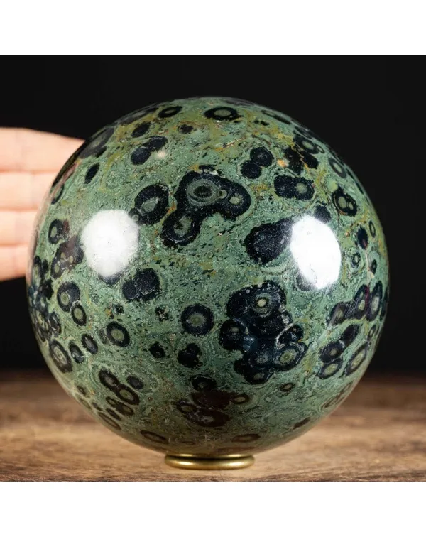 Sfera in Diaspro Kambaba