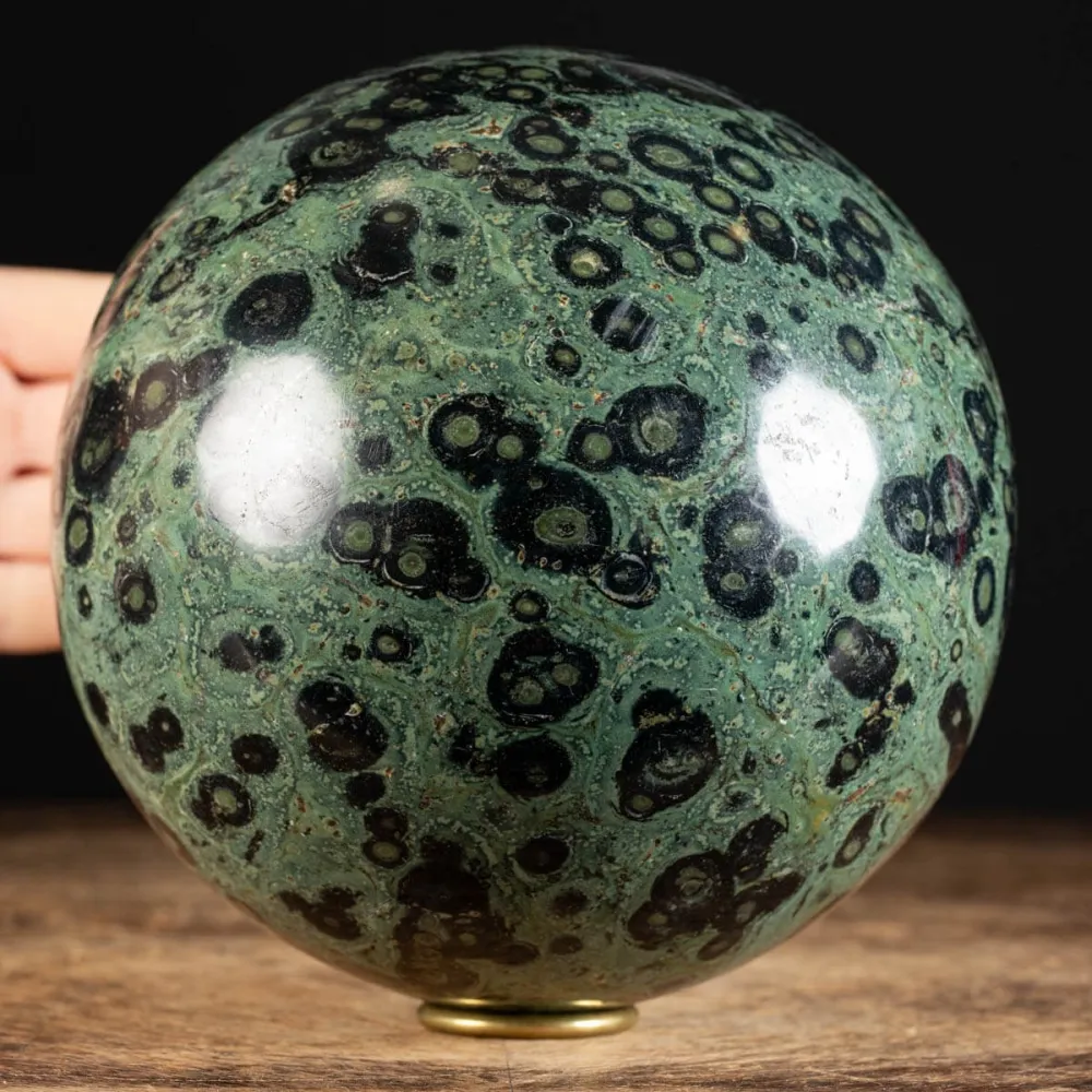 Sfera in Diaspro Kambaba