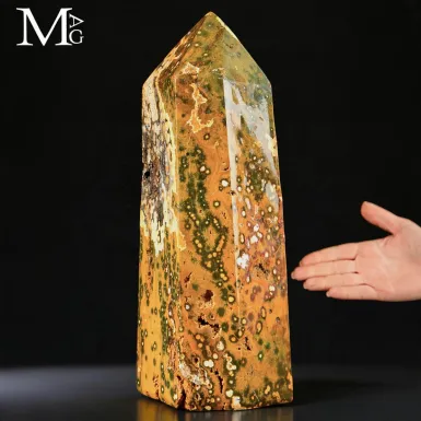 Diaspro Oceanico del Madagascar – Monolite Orbic...
