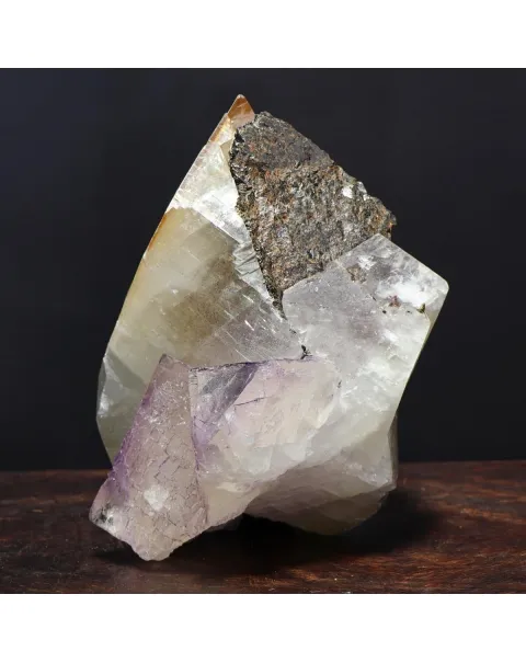 Calcite con Associazione di Fluorite Cubica e Sfalerite