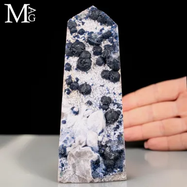 Intaglio - Blueberry Fluorite – Huanggangliang M...