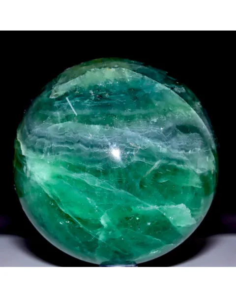 Sfera di Fluorite Verde – Cristallo.