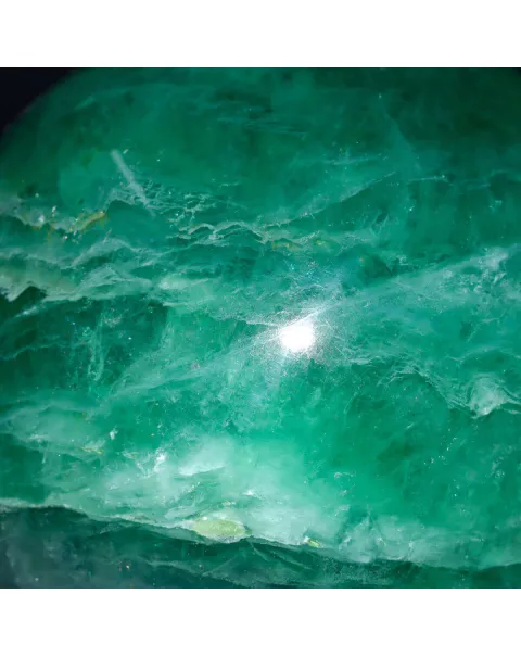 Sfera di Fluorite Verde – Cristallo.