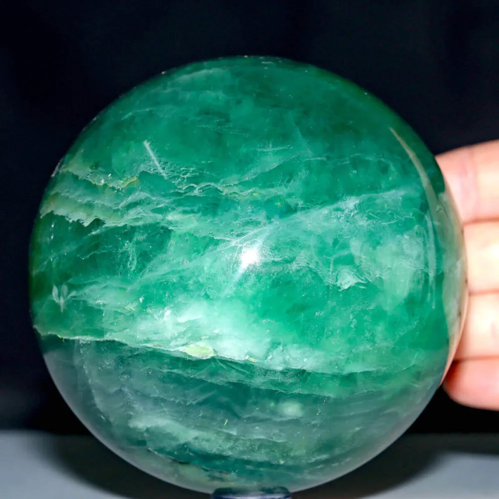 Sfera di Fluorite Verde – Cristallo.