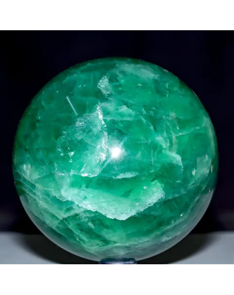 Sfera di Fluorite Verde – Cristallo.
