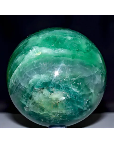 Sfera di Fluorite Verde – Cristallo.