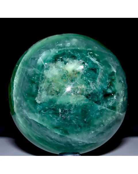 Sfera di Fluorite Verde – Cristallo.