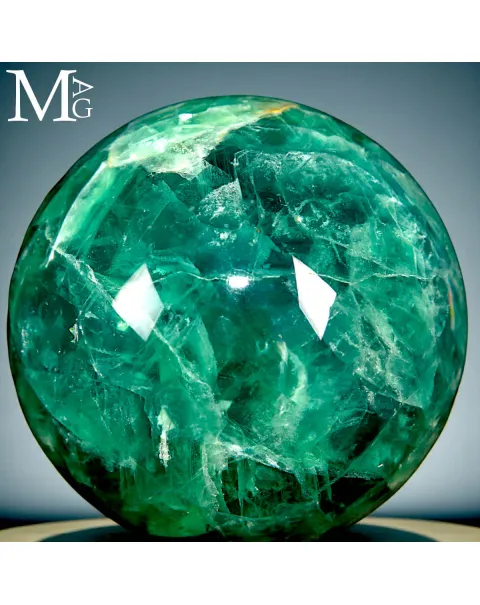 Sfera in fluorite verde – Cina