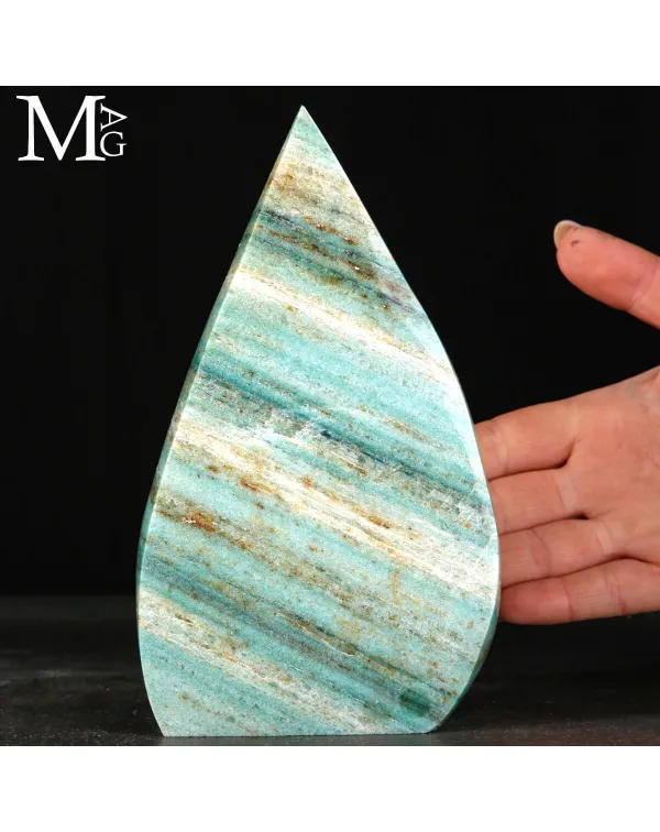 Fiamma in Fuchsite Naturale.
