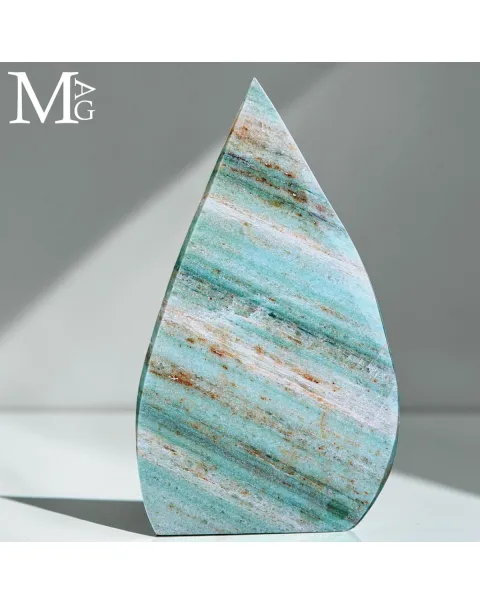 Fiamma in Fuchsite Naturale.