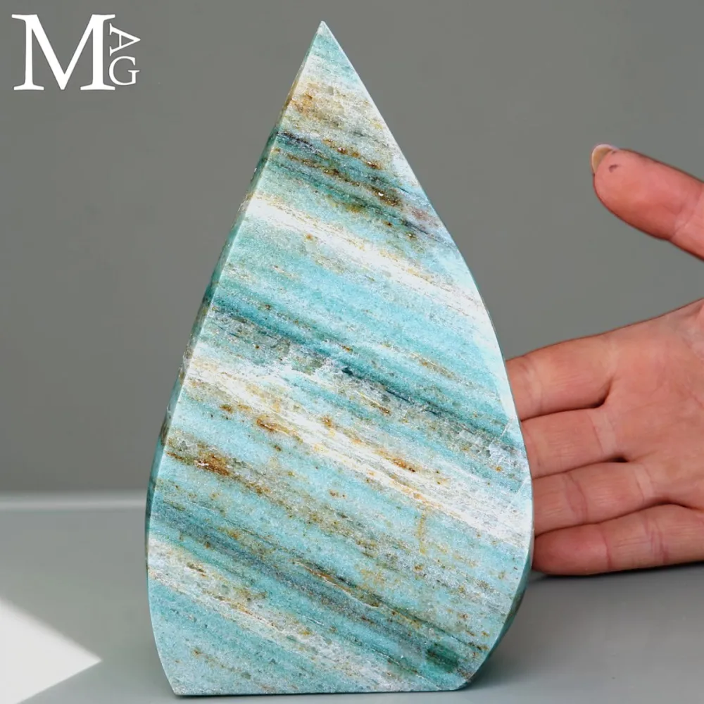 Fiamma in Fuchsite Naturale.