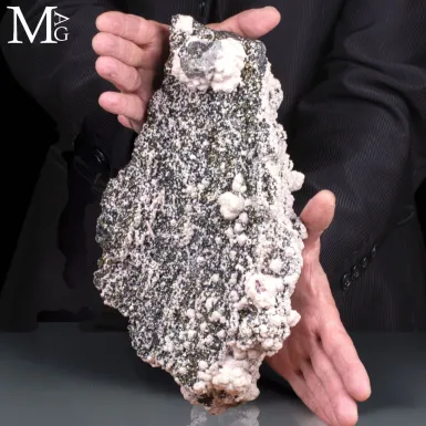 Grande Campione Mineralogico di Pirite, Galena e C...