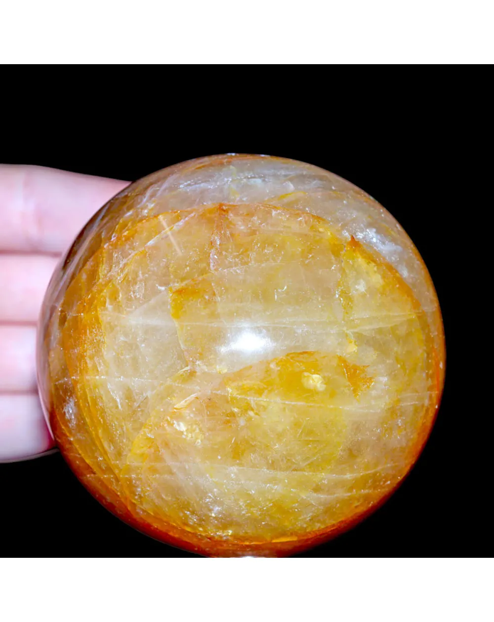 Sfera in Golden Healer (Quarzo Hematoide).
