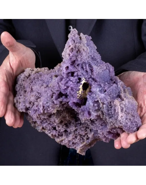 Calcedonio viola Botroidale