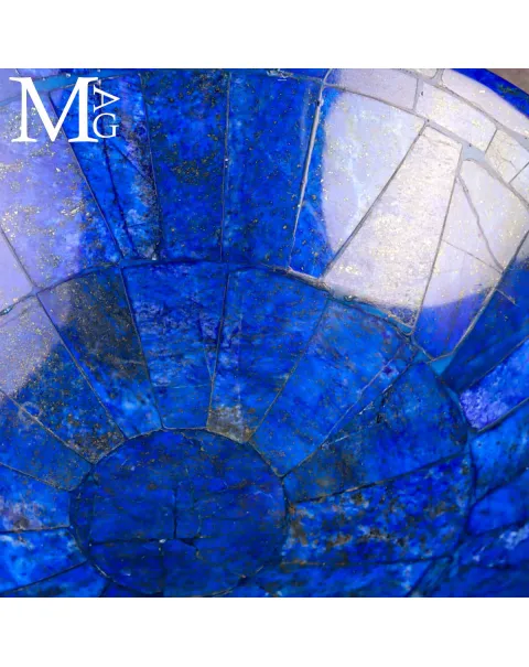 Piattino in Mosaico di Lapislazzuli