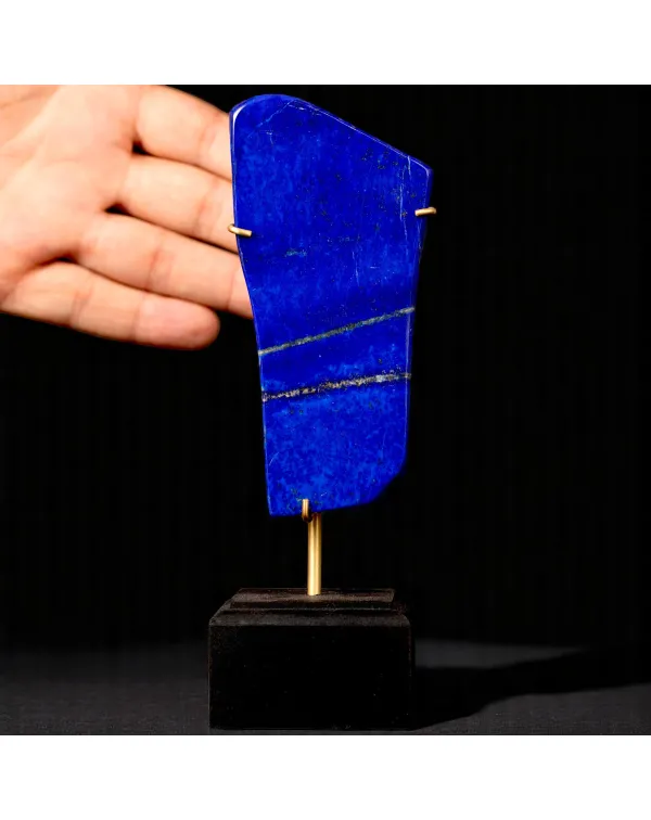 Porte-Savon En Lapis-Lazuli Et Pierre Semi-Précieuse - Déco Salle De Bain Artisanat Indien