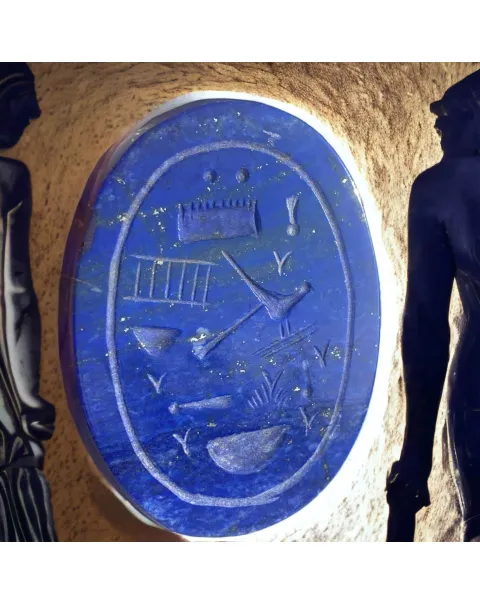 Lo Scarabeo: Simbolo di Rinascita nell'Antico Egitto