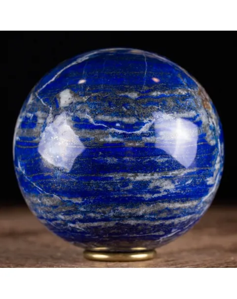 Sfera intagliata di Lapislazzuli