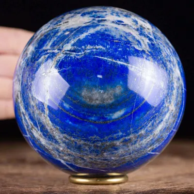 Sfera di design in Lapislazzuli