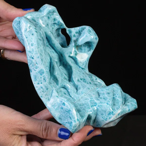 Estremamente raro: campione di Larimar XXL