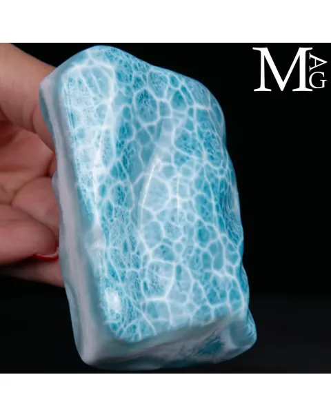 Larimar extra – Qualità gemma, Repubblica Dominicana.