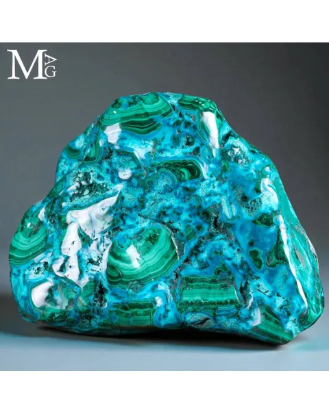 Grande campione naturale di Malachite e Crisocolla – Congo