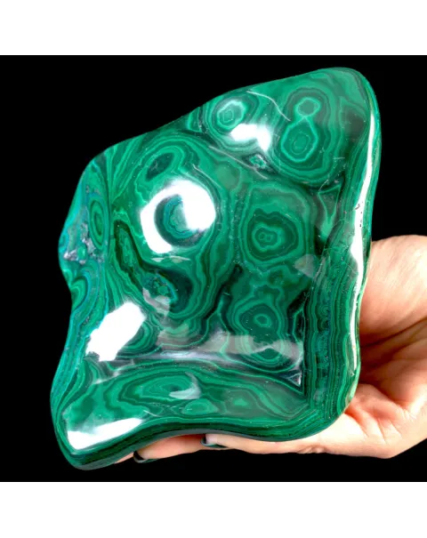 Esemplare di Malachite con Bande Concentriche.