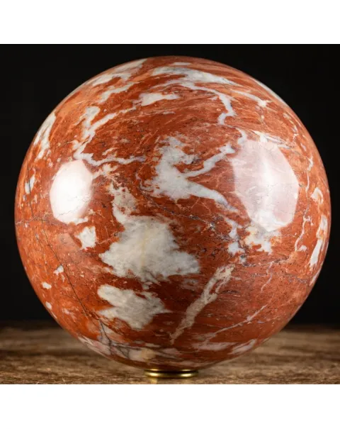 Sfera marmo Rosso Francia