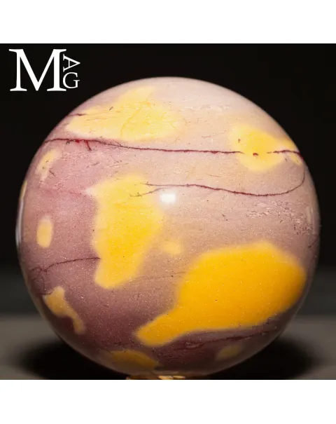 Sfera in Mookaite Naturale – Australia Occidentale
