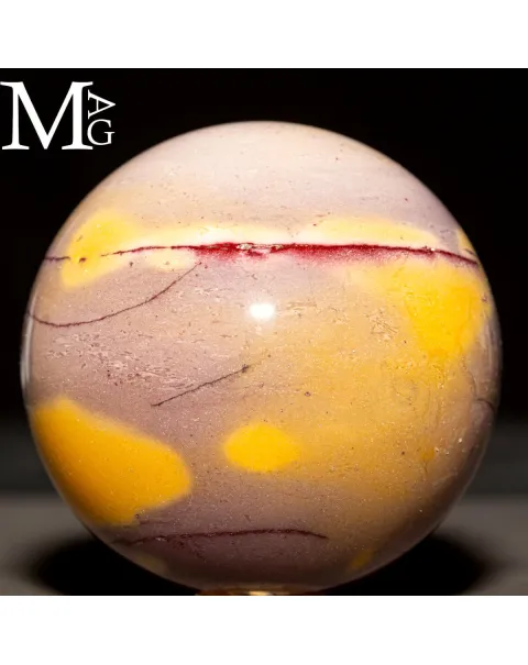 Sfera in Mookaite Naturale – Australia Occidentale