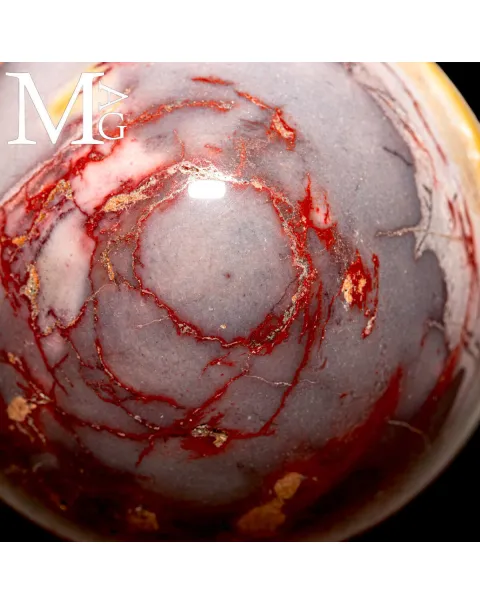Sfera in Mookaite Naturale – Australia Occidentale